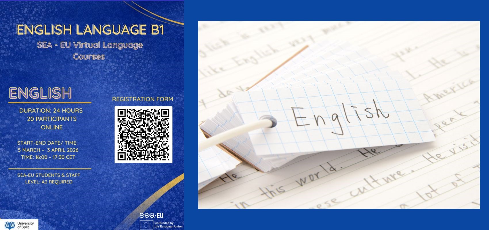 Unaprijedite svoje znanje engleskog jezika – English Language B1